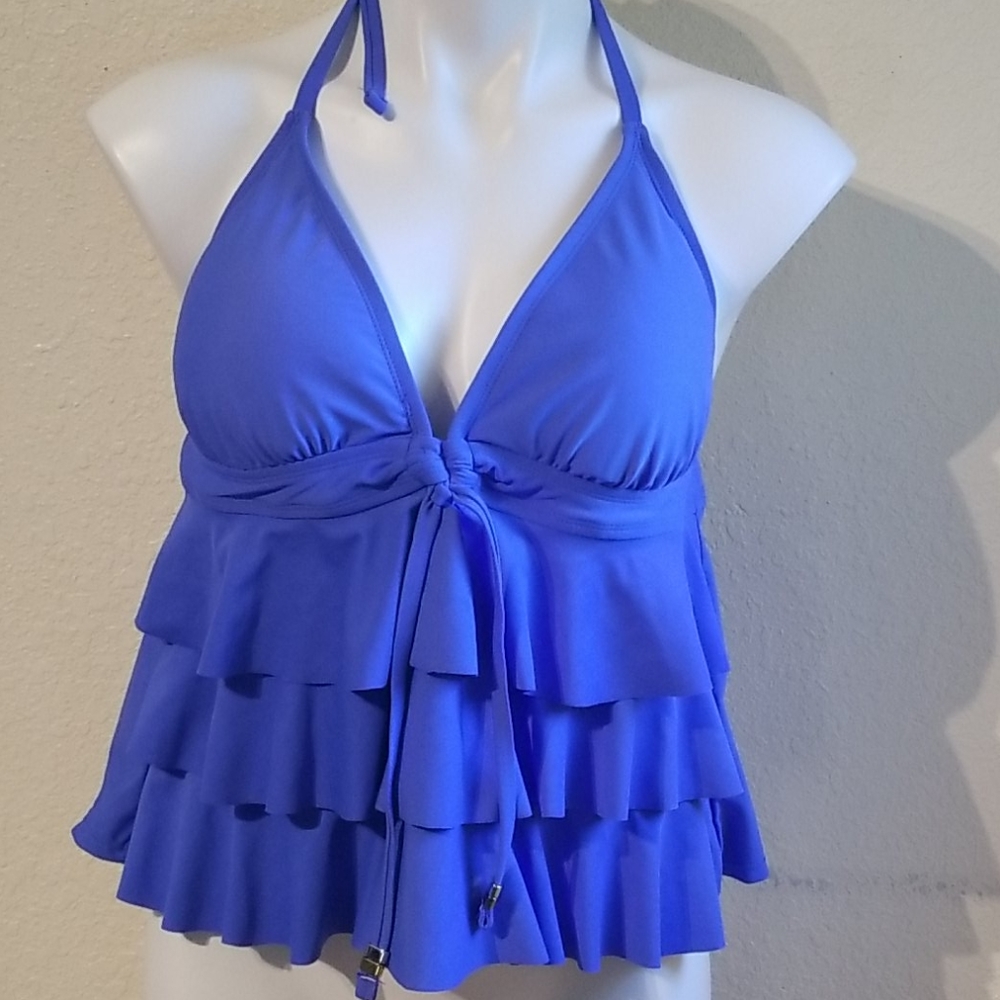 Catalina swim top lg 12/14